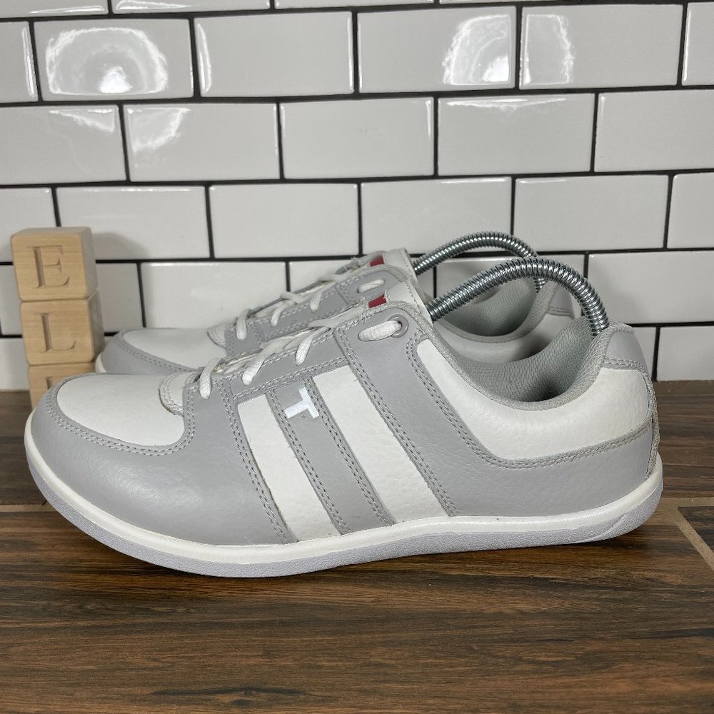 TRUE linkswear True Vegas Mens Sz 8.5 Golf Shoes Gray Barefoot Spikeless Sneaker
